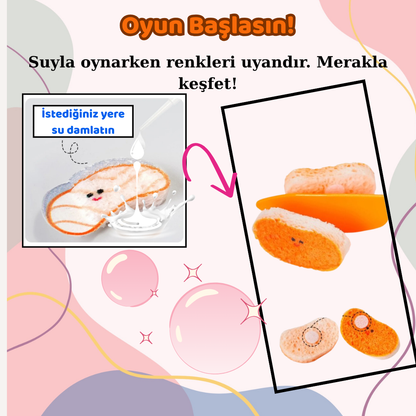 Pofino 3D Mutfak Köpük Seti, Şişen Oyuncak Yemekler, El İşi Etkinlik
