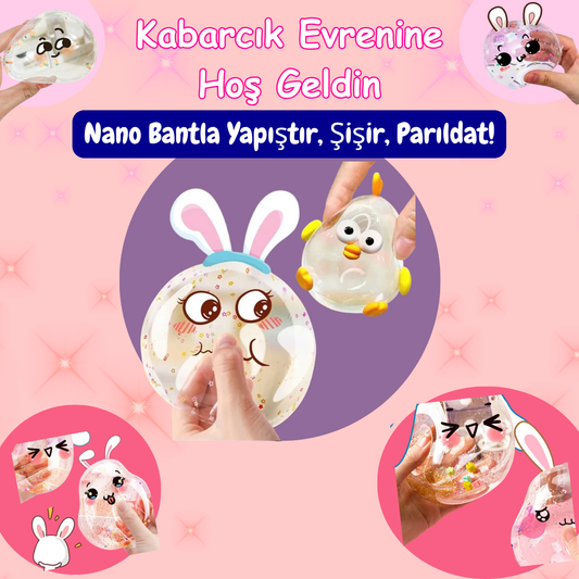 Pofino Nano Bant Balon Seti, Yaratıcı El İşi, Duyusal Aktivite